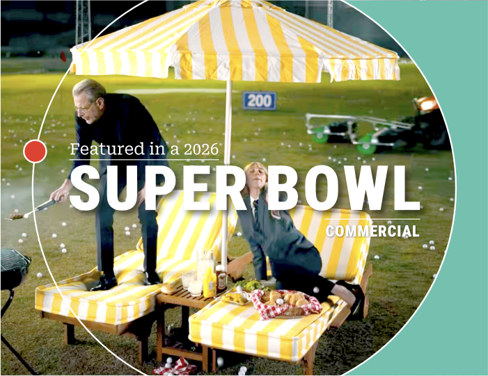 P2 Golf Products Featured in a 2026 Super Bowl Commercial
