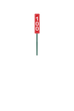 Magnetic Driving Range Yardage Markers