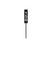 Magnetic Driving Range Yardage Markers