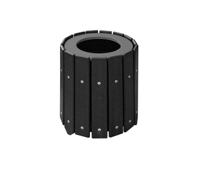 Round Slatted Trash Container - 5 Gallon