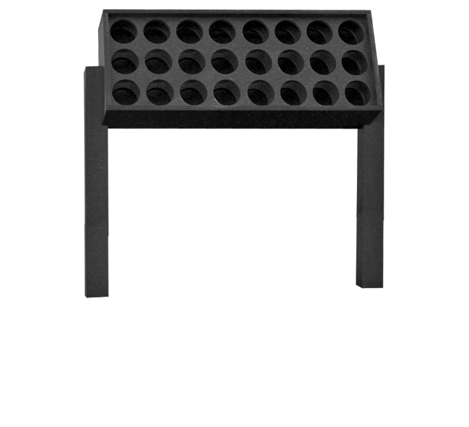 24-Bottle Divot Mix Rack