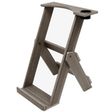 Folding Golf Bag Stand with Cup Holder