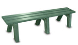 Mall Bench | Backless Golf Course Seating