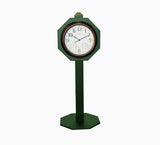 Bronze Golf Course Clock on Post