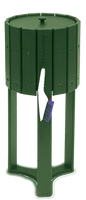 Round Raised Golf Club Washer