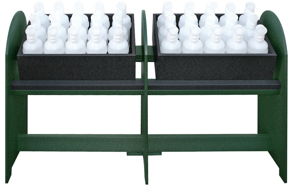 Double Divot Mix Bottle Rack