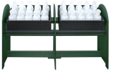 Double Divot Mix Bottle Rack
