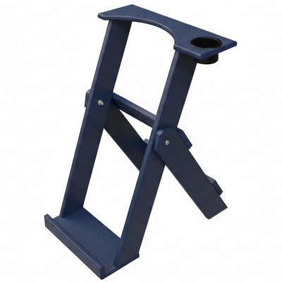 Folding Golf Bag Stand with Cup Holder