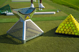 Pyramid Golf Ball Stacker Top | Driving Range Ball Organizer