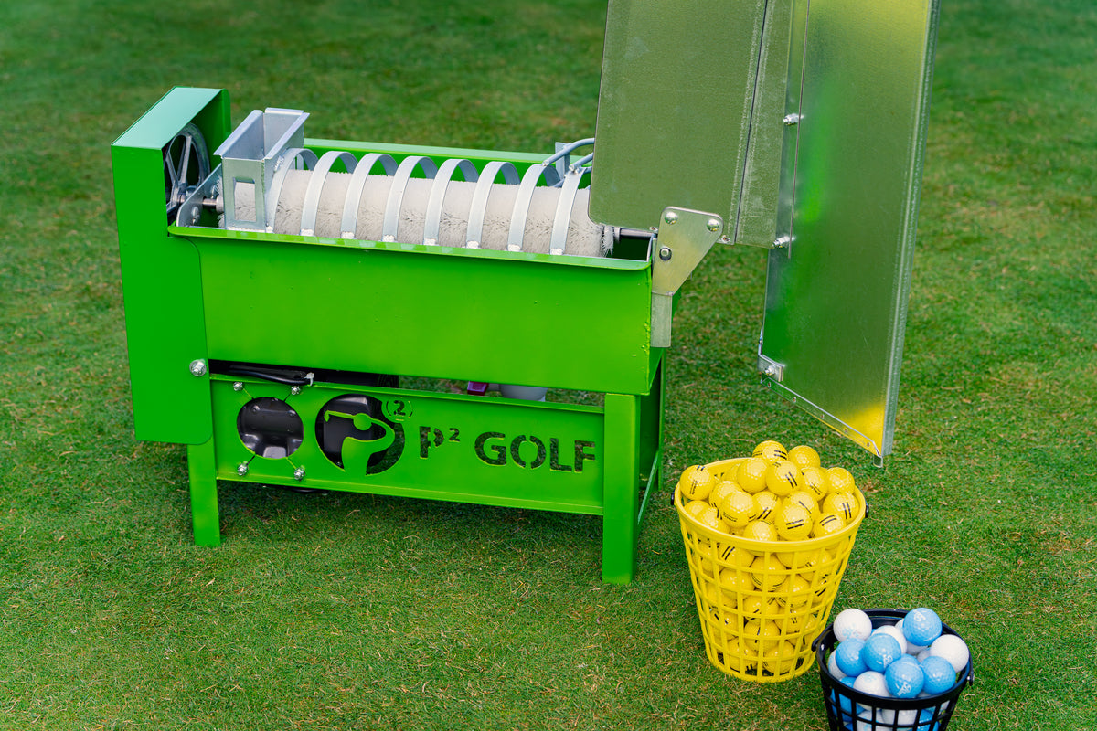 P2 Original golf ball washer machine for driving ranges
