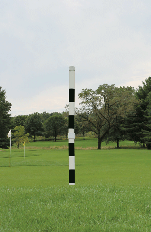 /Pole Color~Black Strip
