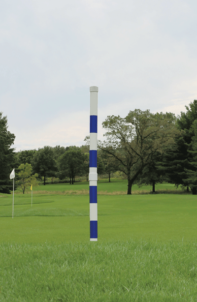 /Pole Color~Blue Strip