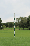 /Pole Color~Green Strip