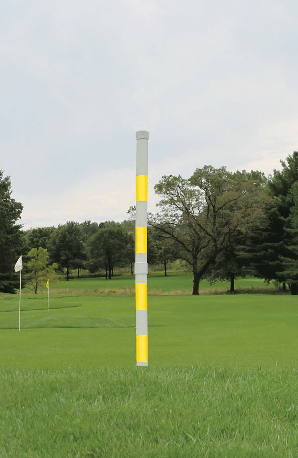 /Pole Color~Yellow Strip