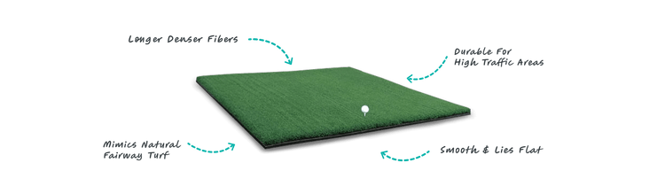 THE P2 Golf Ball Mat