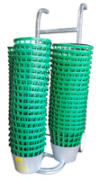 Range Pail Cart | Heavy-Duty Basket Organizer
